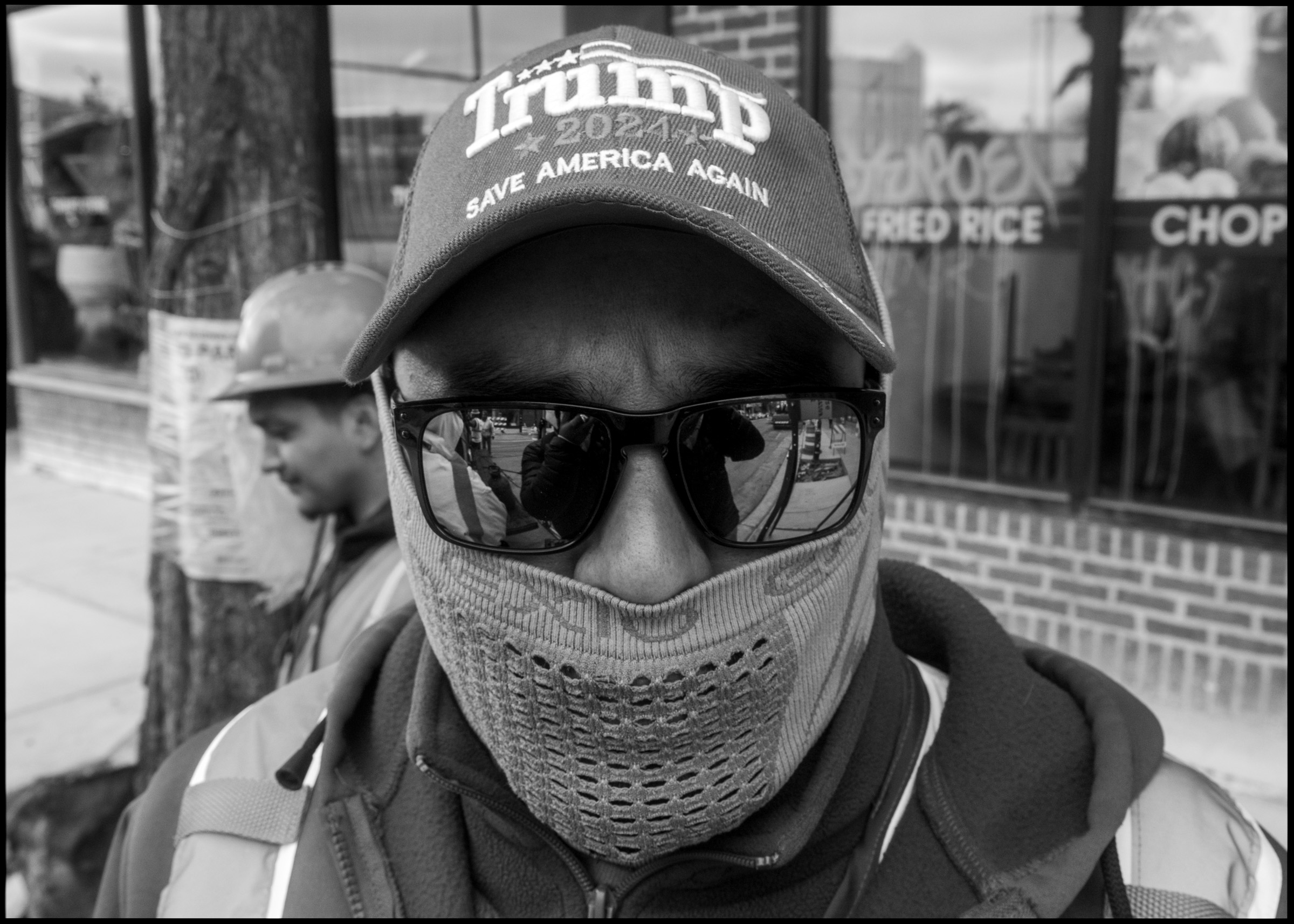 Self-portrait context in Logan Square Chicago 2024