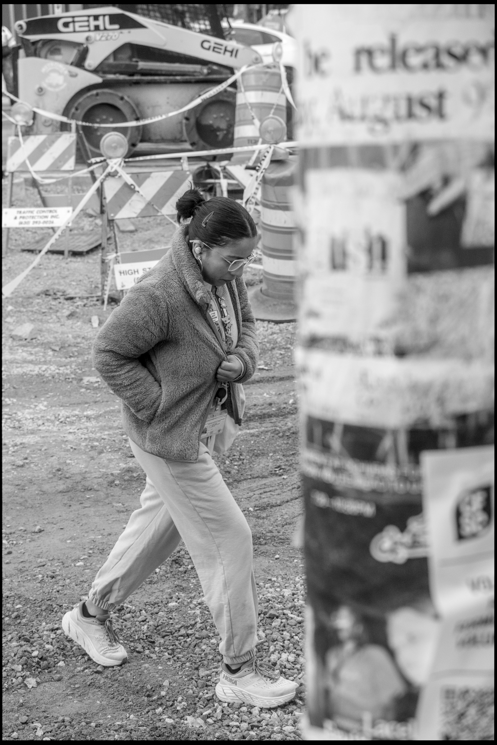 Neighborhood person in Logan Square Chicago 2024