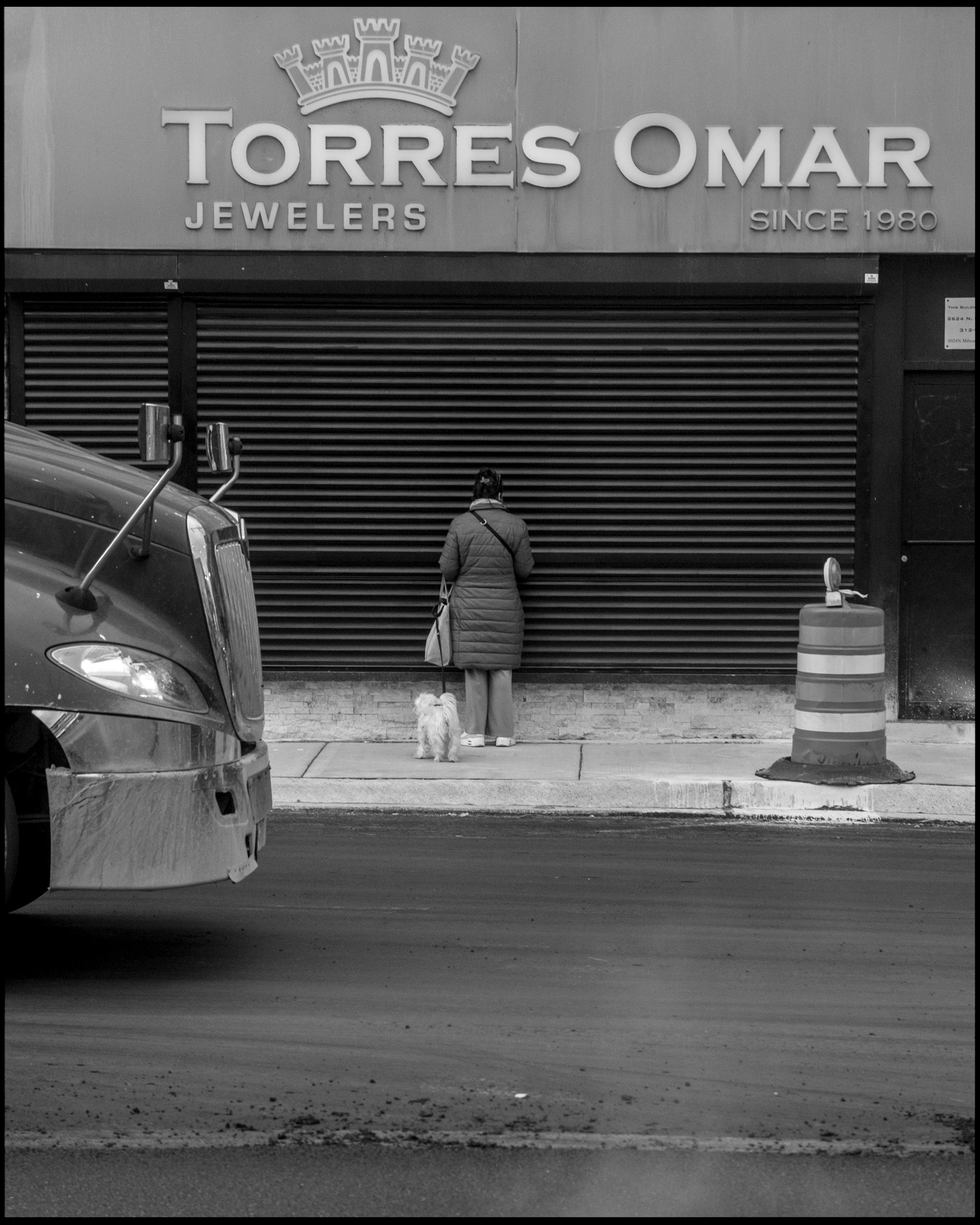 Neighborhood person in Logan Square Chicago 2024